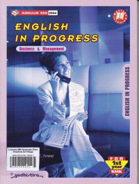 ENGLISH IN PROGRESS FOR SMK ELEMENTARY LEVEL BUSINESS AND MANAGEMENT