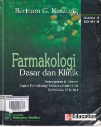 FARMAKOLOGI DASAR DAN KLINIK BUKU 3 EDISI 8