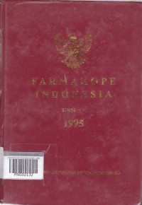 FARMAKOPE INDONESIA EDISI 4 1995