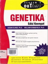 SCHAUMS OUTLINE: TEORI DAN SOAL SOAL GENETIKA EDISI 4