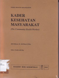 KADER KESEHATAN MASYARAKAT