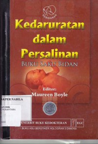 KEDARURATAN DALAM PERSALINAN BUKU SAKU BIDAN