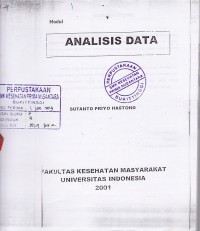 MODUL ANALISIS DATA