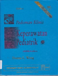 PEDOMAN KLINIS KEPERAWATAN PEDIATRIK EDISI 4